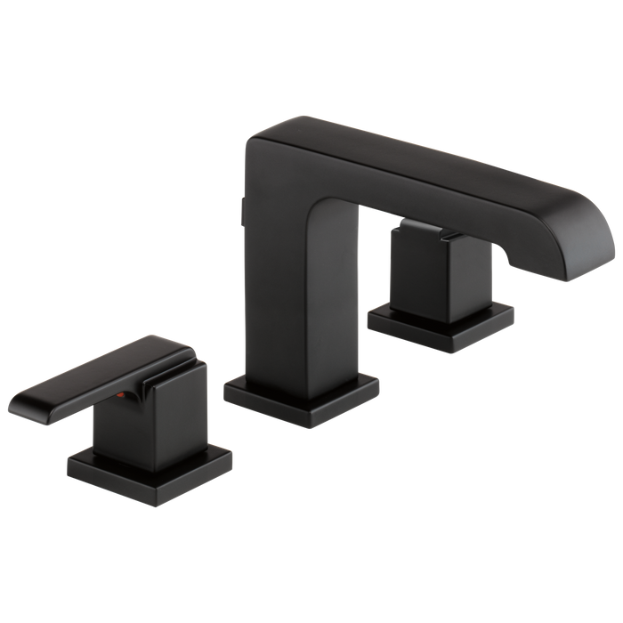 Delta 3567-MPU-DST Two Handle Widespread Bathroom Faucet