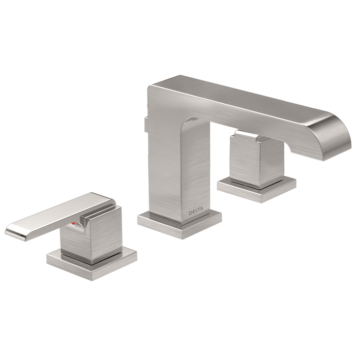 Delta 3567-MPU-DST Two Handle Widespread Bathroom Faucet