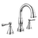 Delta Cassidy: Two Handle Widespread Pull Down Bathroom Faucet