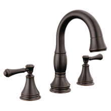 Load image into Gallery viewer, Delta Cassidy: Two Handle Widespread Pull Down Bathroom Faucet
