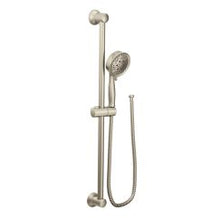 Load image into Gallery viewer, Moen 3667EP Eco-Performance Handshower with Slide Bar in Brushed Nickel
