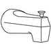Moen Diverter Spout in Brushed Chrome