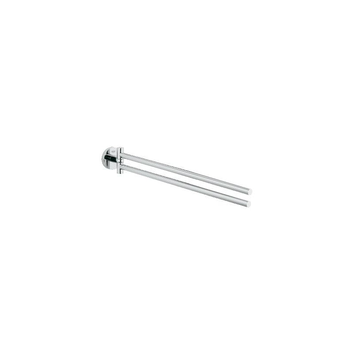 Grohe Essentials Wall Mount Double Towel Bar