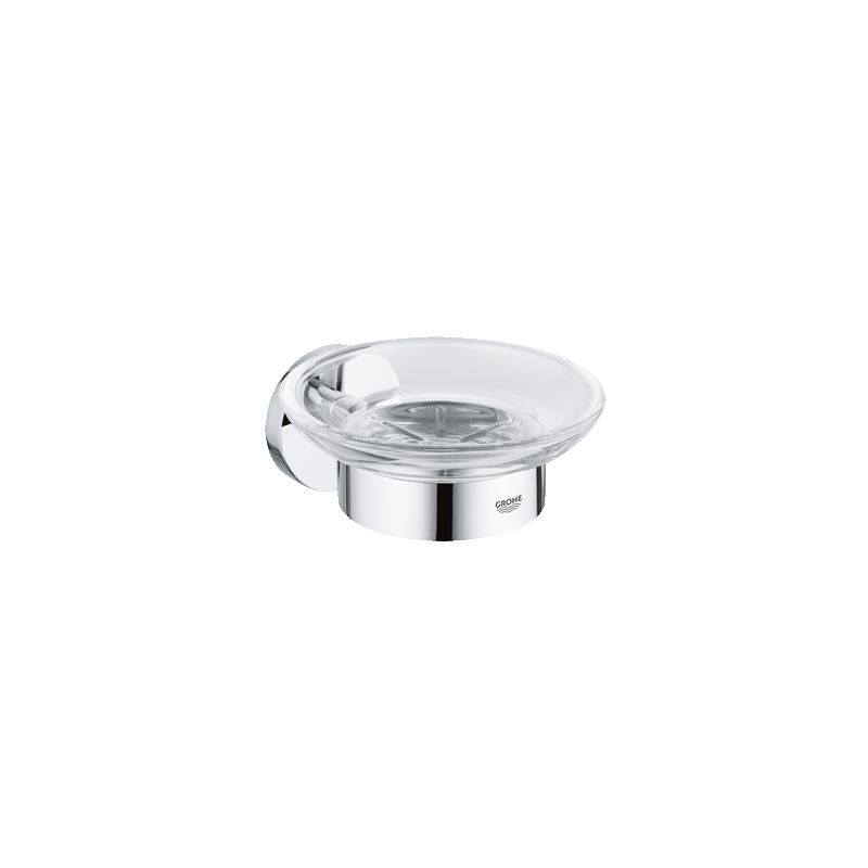 Grohe 40444 Essentials Wall Mount Soap Dish with Holder