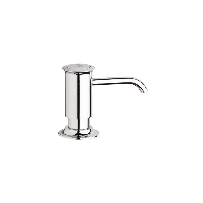 Grohe 40537 Authentic Soap Dispenser Top Fill with 15 Ounce Capacity