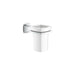 Grohe Grandera 3-1/8 Inch Wall Mount Toothbrush Holder Ceramic Tumbler