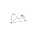 Grohe Essentials Wall Mount Bathroom Accessory Set Includes Robe Hook