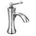 Moen 4500 Wynford Single Hole Bathroom Faucet with Metal Pop-Up Drain Assembly in Chrome