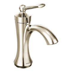Moen 4500 Wynford One Handle Bathroom Faucet in Polished Nickel