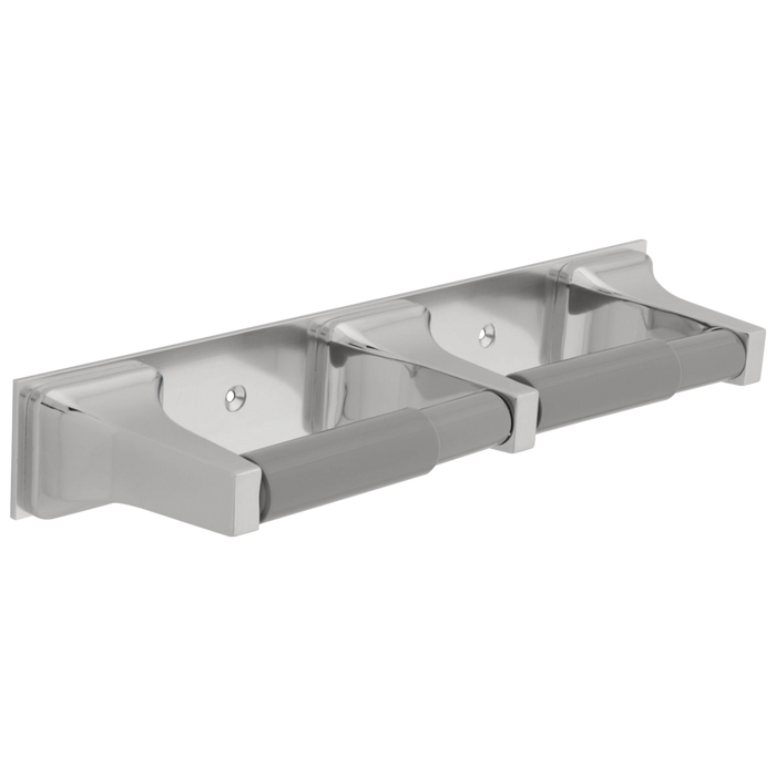 Delta Commercial Twin Paper Holder with 2 Plastic Rollers