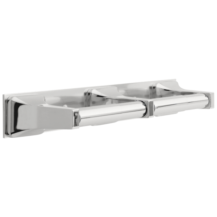 Delta Commercial Other: Twin Paper Holder with 2 Brass Rollers