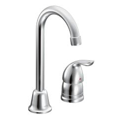 Moen 4904 Chateau One Handle Bar Faucet in Chrome