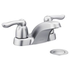 Moen 4925BC Chateau Two Handle Lavatory Faucet in Brushed Chrome