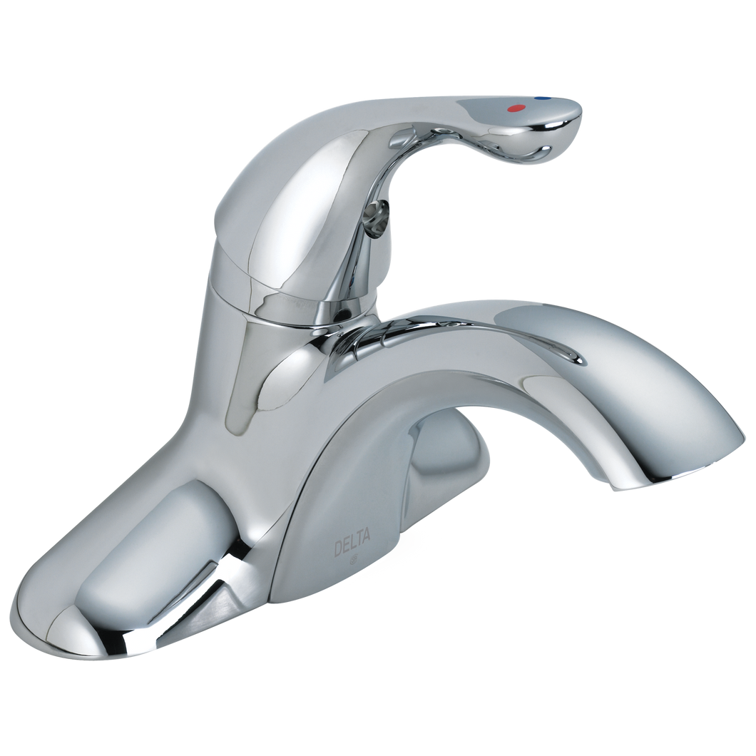 Delta 501LF-HGMHDF Center Set Bathroom Faucet with Diamond Seal Technology