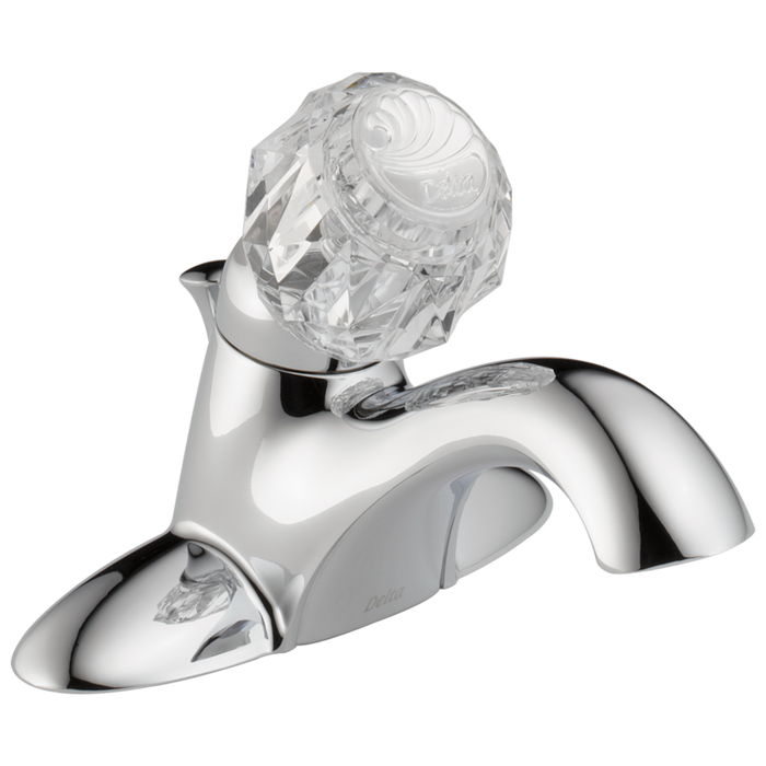 Delta Classic: Single Handle Tract-Pack Centerset Bathroom Faucet