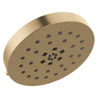 Delta Universal Showering Components: H2Okinetic 4-Setting Shower Head with Ultrasoak