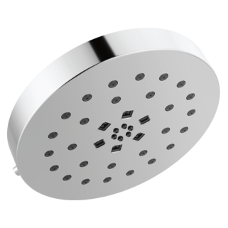 Delta Universal Showering Components: H2Okinetic 4-Setting Shower Head with UltraSoak