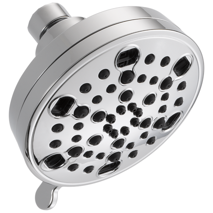 Delta Delta Universal Showering Components: H<sub>2</sub>Okinetic 5-Setting Contemporary Shower Head