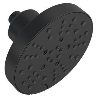 Delta Universal Showering Components: H2OKinetic 5-Setting Contemporary Raincan Shower Head