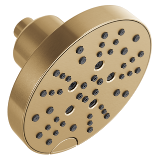 Delta Universal Showering Components: H2Okinetic 5-Setting Contempoary Round Raincan Shower Head