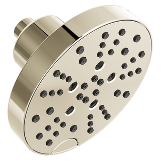 Delta Universal Showering Components: H2Okinetic 5-Setting Contempoary Round Raincan Shower Head