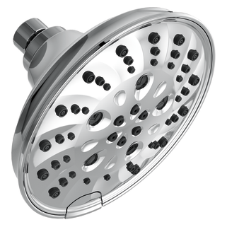 Delta Universal Showering Components: H2OKinetic 5-Setting Traditional Raincan Shower Head