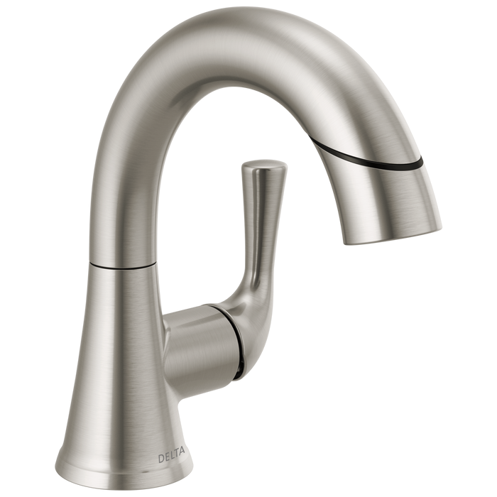 Delta Delta Kayra™: Single Handle Pull-Down Bathroom Faucet