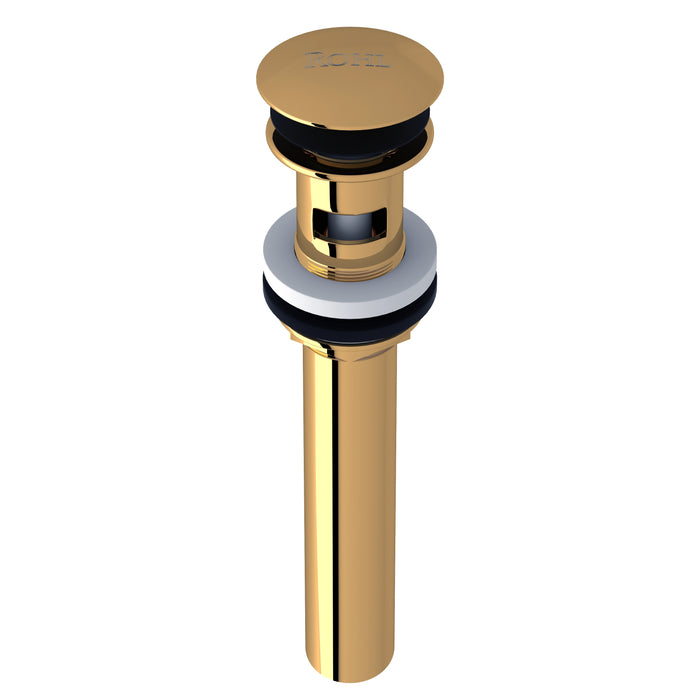 ROHL 5447 Push Drain With Overflow