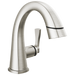 Delta Stryke: Single Handle Pull Down Bathroom Faucet