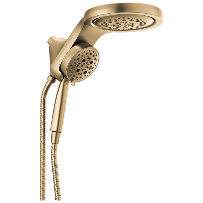 Delta Universal Showering Components: HydroRain H2Okinetic 5-Setting Two-In-One Shower Head