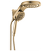 Delta Universal Showering Components: HydroRain H2Okinetic 5-Setting Two-In-One Shower Head