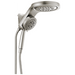 Delta Universal Showering Components: HydroRain H2OKinetic 5-Setting Two-in-One Shower Head