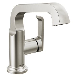 Delta Tetra: Single Handle Bathroom Faucet