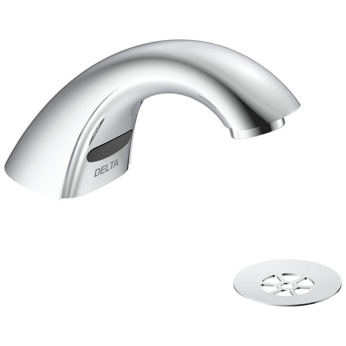 Delta 590LF-HGMHDF H2Optics Lavatory Faucet with Grid Strainer