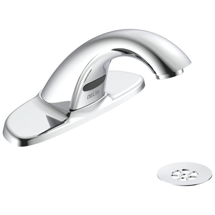 Delta 591LF-HGMHDF H2Optics Lavatory Faucet with Grid Strainer