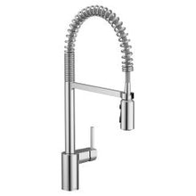 Load image into Gallery viewer, Moen 5923 Align One Handle Pre-rinse Spring Pulldown Kitchen Faucet in Chrome
