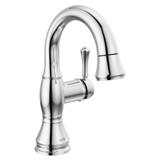 Delta Cassidy: Single Handle Pull Down Bathroom Faucet