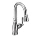 Moen 5985 Brantford One Handle High Arc Pulldown Bar Faucet in Chrome