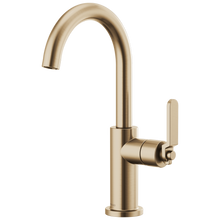 Load image into Gallery viewer, Brizo Brizo Litze: Bar Faucet with Arc Spout and Industrial Handle
