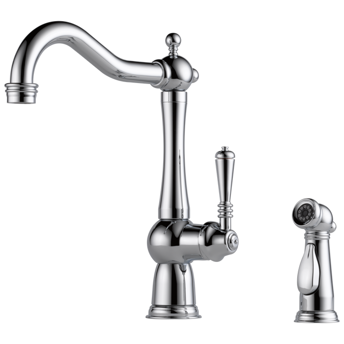 Brizo Brizo Tresa: Single Handle Kitchen Faucet with Spray