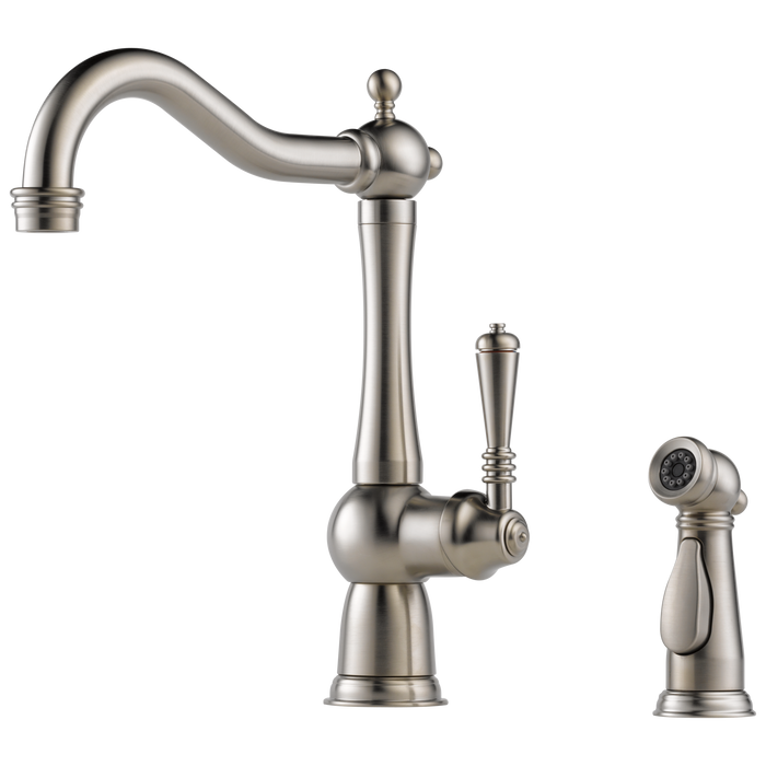 Brizo Brizo Tresa: Single Handle Kitchen Faucet with Spray