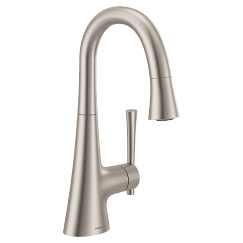 Moen 6126 Spot Resist Stainless One-Handle Bar Faucet