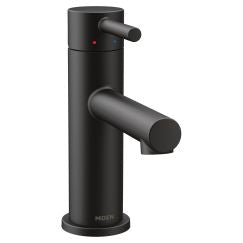 Moen 6190 Align One Handle High Arc Bathroom Faucet in Matte Black