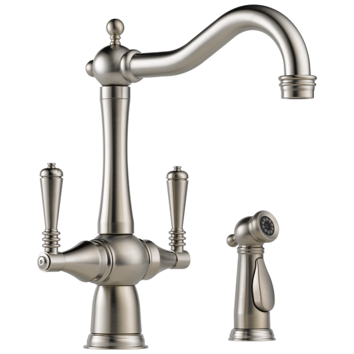 Brizo Tresa: Two Handle Kitchen Faucet with Spray