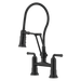 Brizo Rook: Articulating Bridge Faucet with Finished Hose