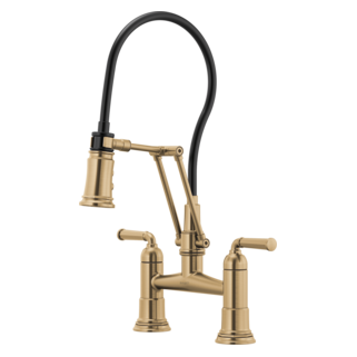 Brizo Rook: Articulating Bridge Faucet