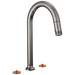 Brizo Kintsu: Widespread Pull-Down Faucet with Arc Spout - Less Handles
