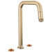 Brizo Kintsu: Widespread Pull-Down Faucet with Square Spout - Less Handles