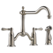 Brizo Brizo Tresa: Two Handle Bridge Kitchen Faucet with Spray