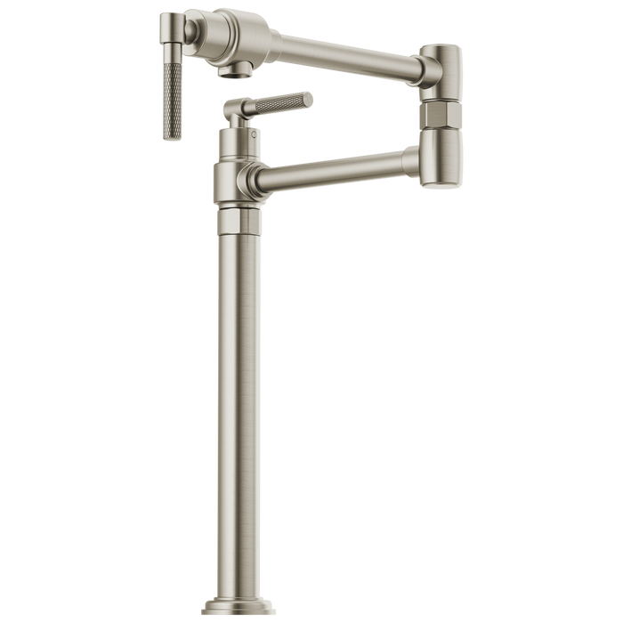 Brizo Brizo Litze: Litze Deck Mount Pot Filler with Knurled Handle